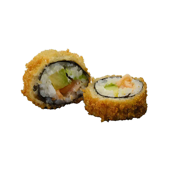 Futomaki salmón tempurizado