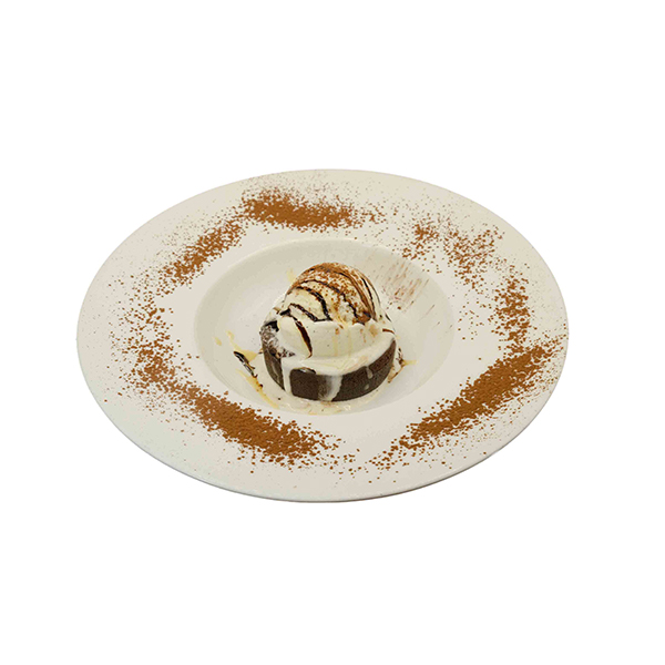 Coulant de chocolate con helado vainilla