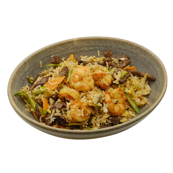 Yakimeshi de ternera