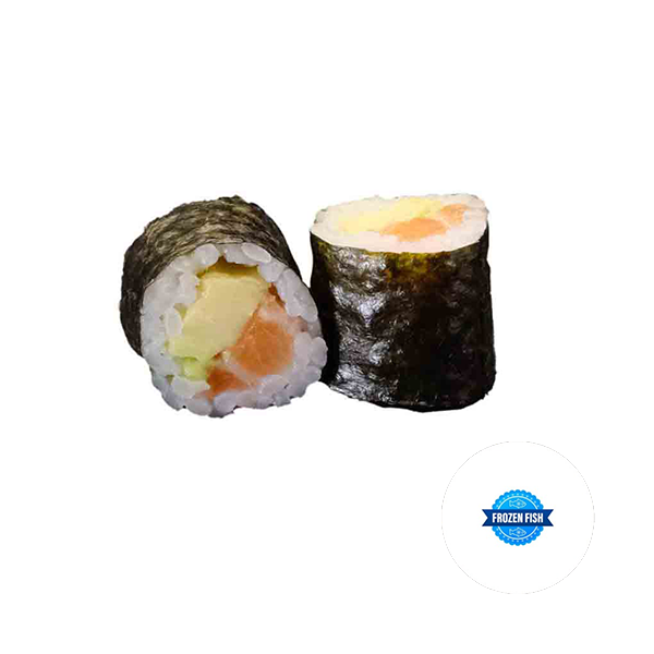 Maki salmon con aguacate